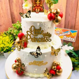 2Tier Girl Baby Cake11