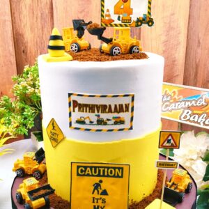 JCB Theme cake10