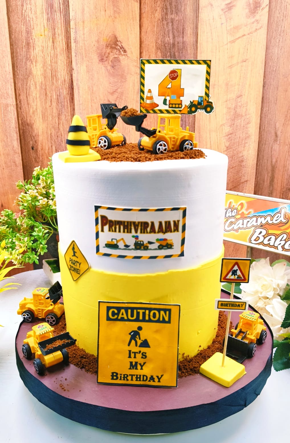 JCB Theme cake10