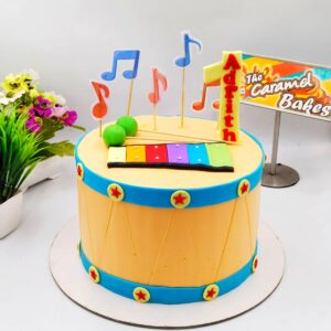 Musical theme cake4
