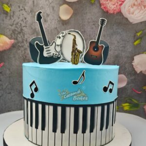 Musical theme cake2