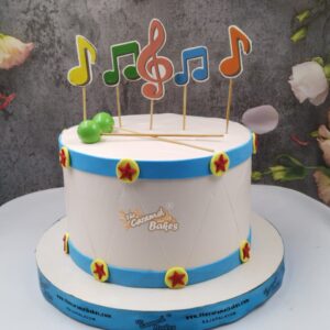 Musical theme cake3