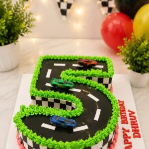 Number Five cake5