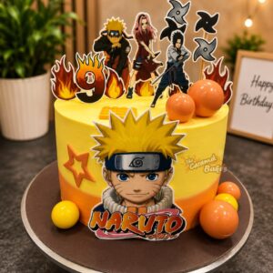 Naruto Theme Cake6