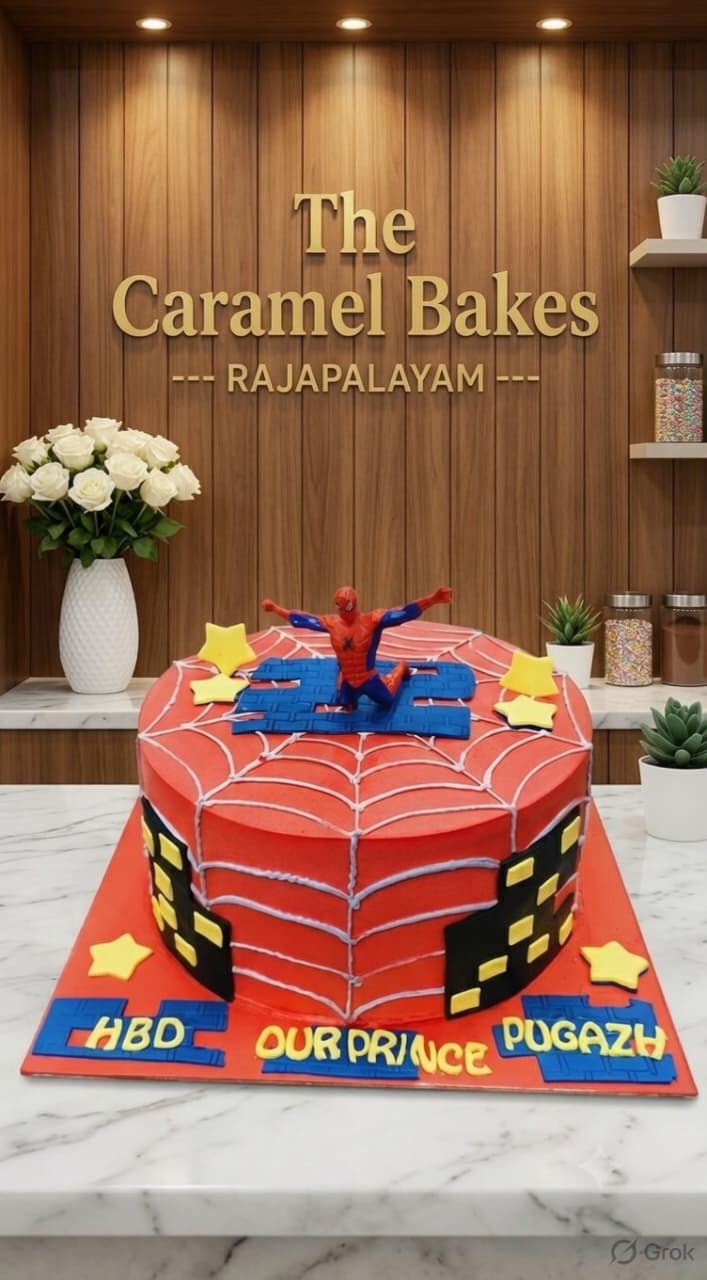 Spiderman cake12