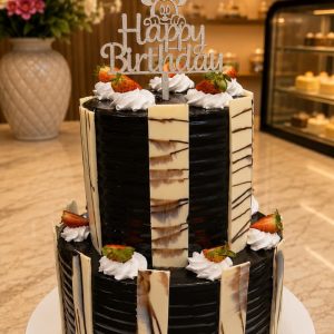 2Tier Choco truffle cake24