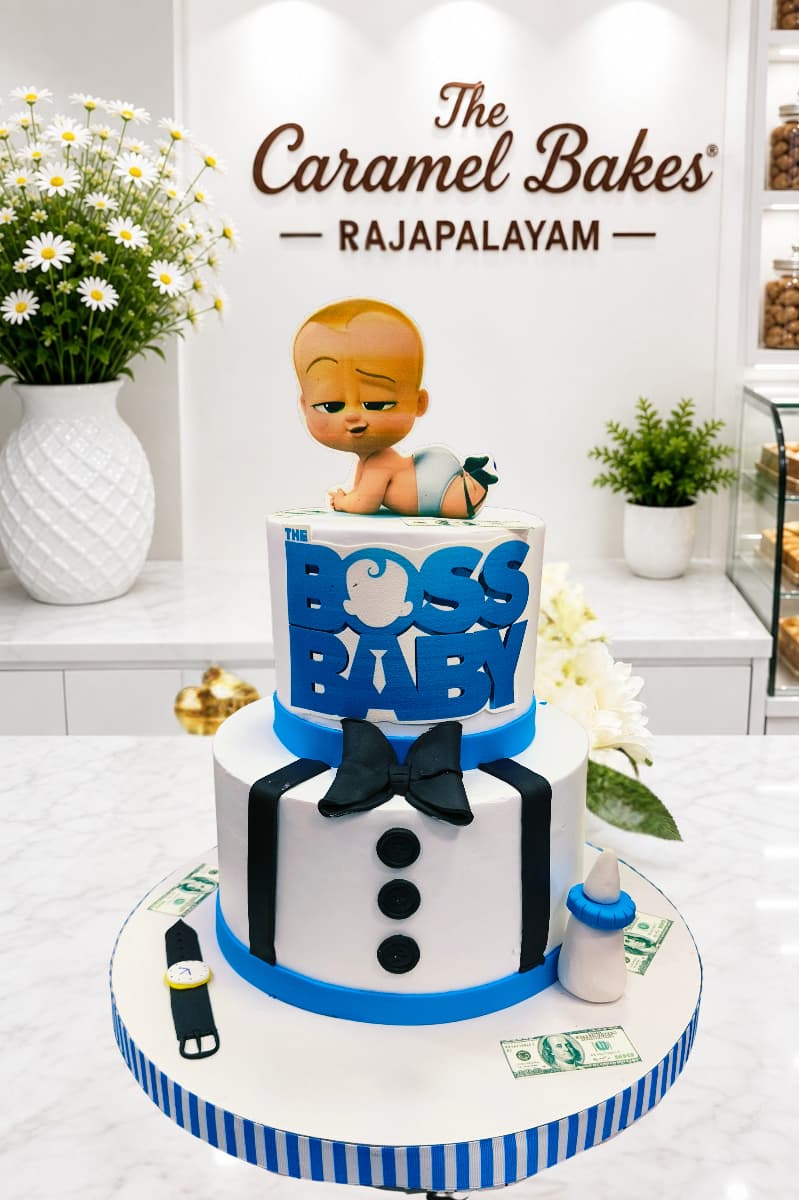 2 Tier Boss Baby Cake8