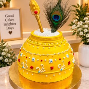 Little Murugan Golden pot Cake1