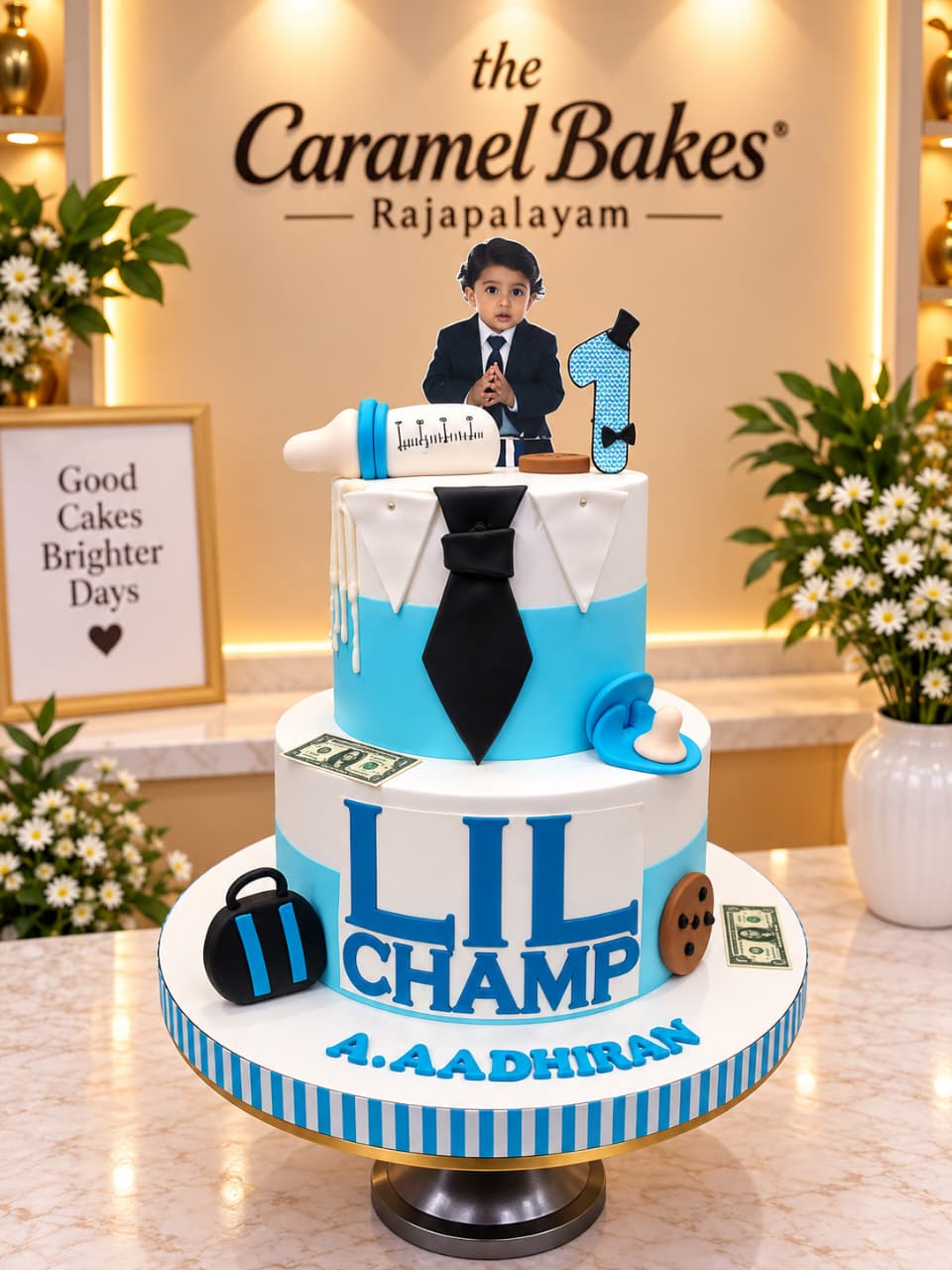 2 Tier Boss Baby Cake9
